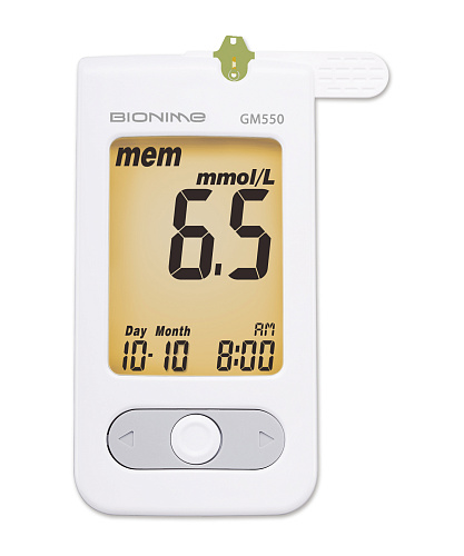 Глюкометр BIONIME Rightest GM 550 + 50 тест-полосок