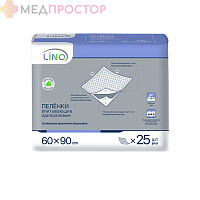 LINO Пеленки впитывающие одноразовые, р-р: 60х90, 25 шт.