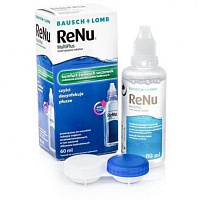 Раствор для линз Renu Multiplus, 60 мл